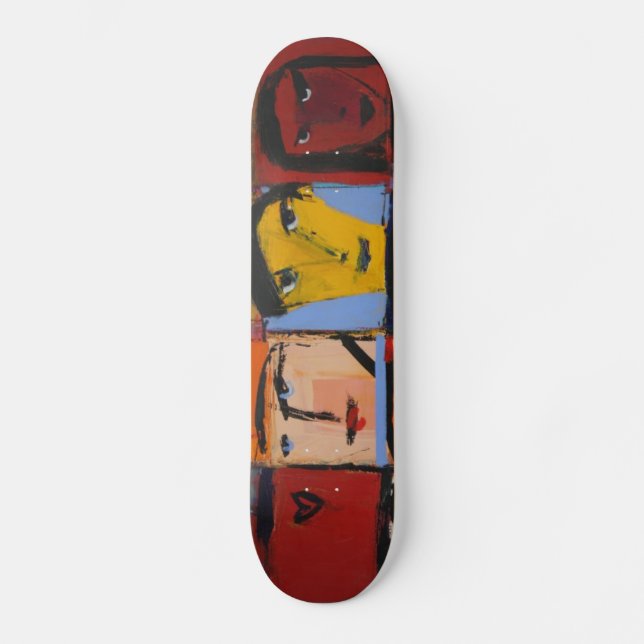 Faces Skateboard (Vorderseite)