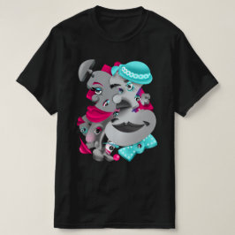Faces surréalistes et puzzle T-shirt homme