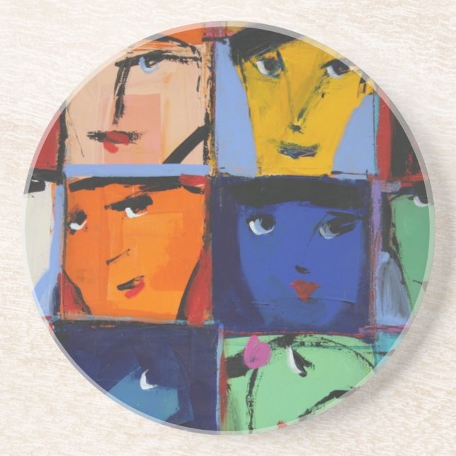 Faces-Untersetzer Untersetzer (Vorne)