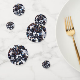 Faceted Elegance Diamond Image Konfetti