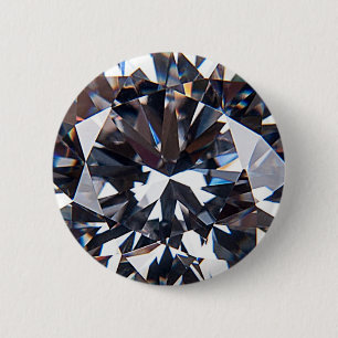 Faceted Elegant Diamond Gem Image Button