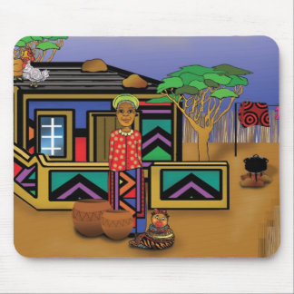 Facetten von Afrika Mousepad