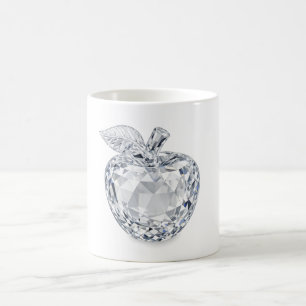 Facettenreiches Kristallapfel-Mug Kaffeetasse