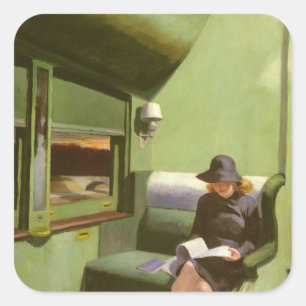 Fach C, Auto 293 Quadratischer Aufkleber