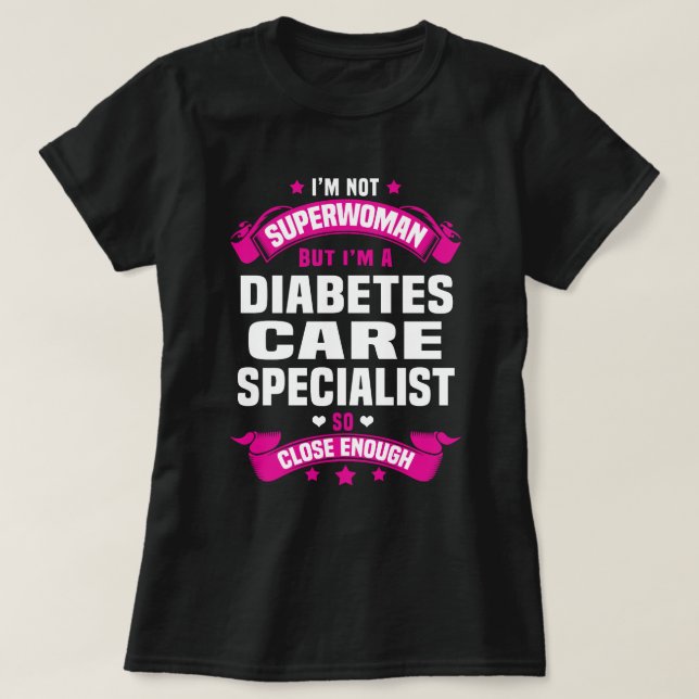 Facharzt für Diabetes T-Shirt (Design vorne)