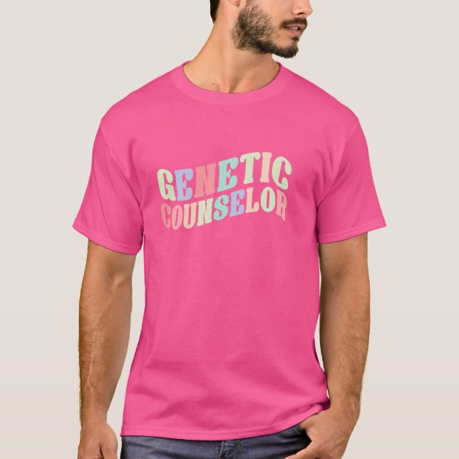 Facharzt für Genetik T-Shirt (Vorderseite)