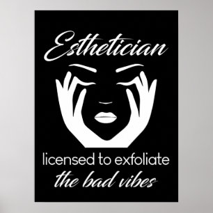 Facharzt mit Exfoliationsberechtigung Poster