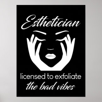 Facharzt mit Exfoliationsberechtigung Poster