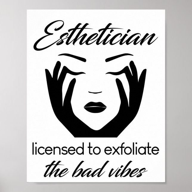 Facharzt mit Exfoliationsberechtigung Poster (Vorne)