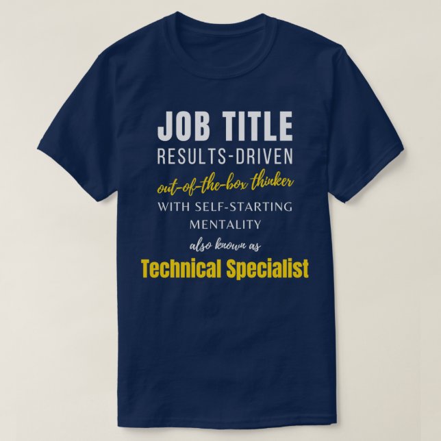 Facharzt Spaß Coworker Karriere Birthda T-Shirt (Design vorne)
