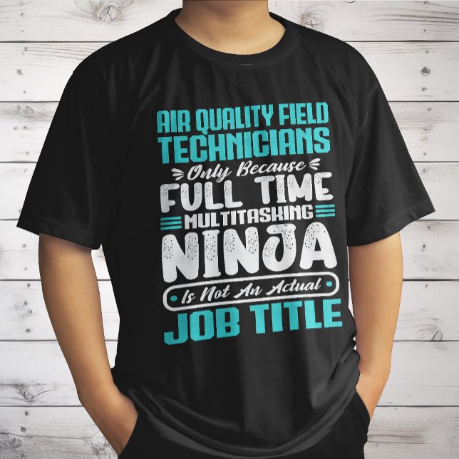 Fachkräfte für Luftqualität Beruf T-Shirt (Von Creator hochgeladen)