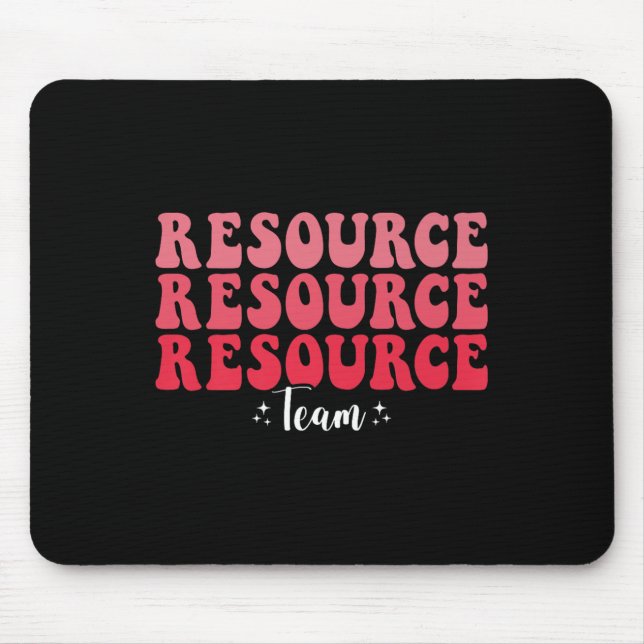 Fachlehrer für Bildung im Groovy Resource Team Mousepad (Vorne)