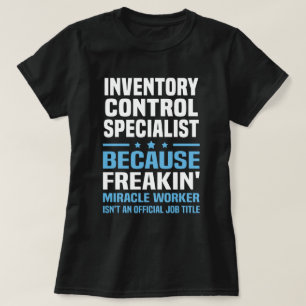 Fachspezialist für Kontrolle T-Shirt