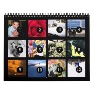 Facile comme 1 à 12 Faire votre propre calendrier 