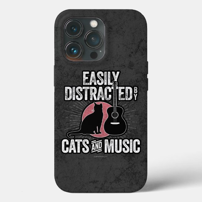 Facilement distrait par les chats et le Coque de v (Verso)