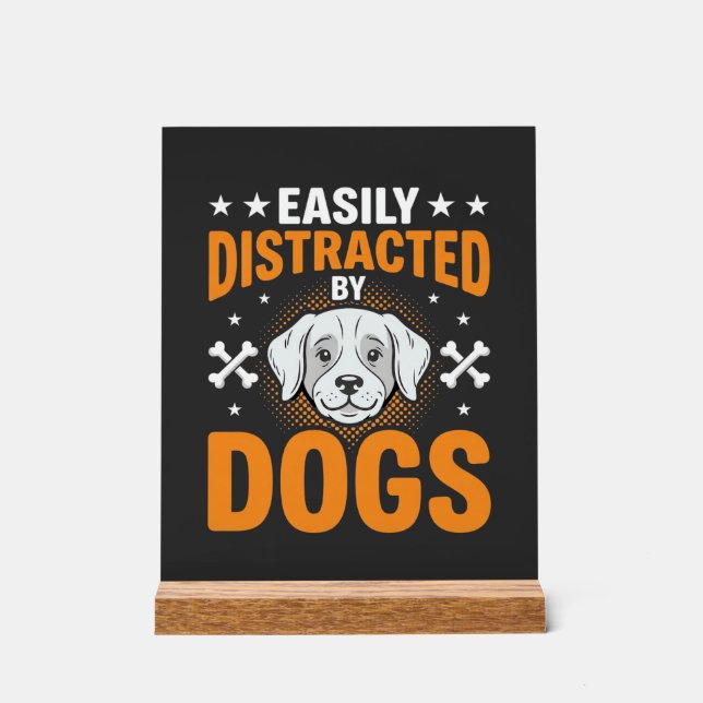 Facilement Distrait Par Les Chiens (Recto)