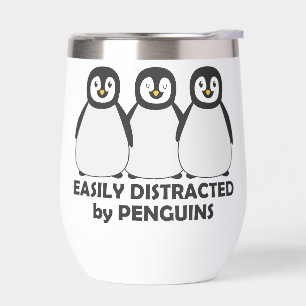 Facilement distrait par les pingouins