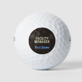 Facility Manager oder Janitor- und Pflegegeschenk Golfball