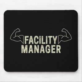 Facility Manager oder Janitor- und Pflegegeschenk Mousepad