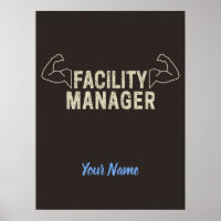 Facility Manager oder Janitor- und Pflegegeschenk