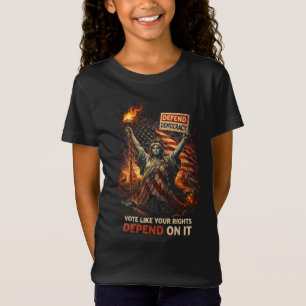 Fackel der Demokratie T-Shirt