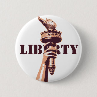 Fackel der Freiheit Button