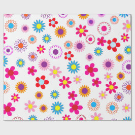 Fackelpapier für Funky-Blume Geschenkpapier