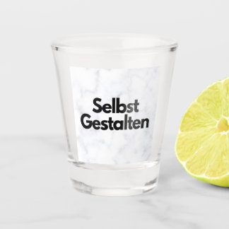Façonner un verre d'alcool individuel