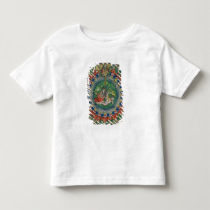Facsimile Kopie der Genesis 2:22 Gott erschaffen E Kleinkind T-shirt