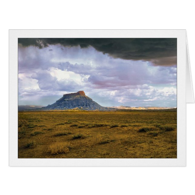 "Factory Butte" (Vorderseite (Horizontal))