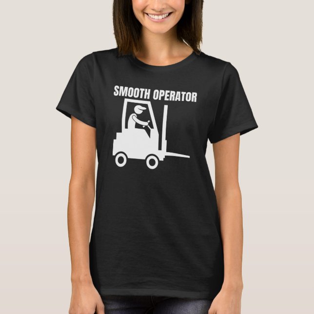 Factory Forklifter Operator  &  Forklift Driver T-Shirt (Vorderseite)