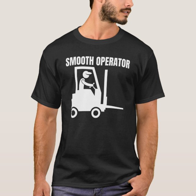Factory Forklifter Operator  &  Forklift Driver T-Shirt (Vorderseite)