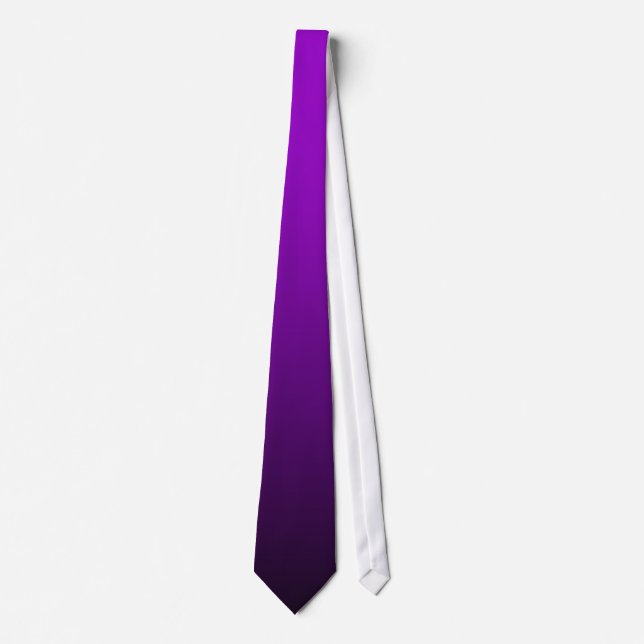 Fade Cravate - Purple to Black (Devant)
