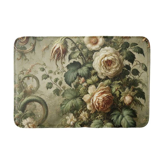 Fade to Grace – Gotischer Barock  Badematte (Vorderseite)