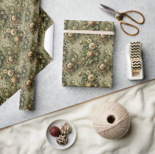 Fade to Grace - Gotisches Barock Geschenkpapier