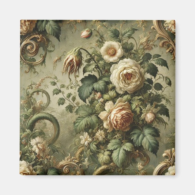 Fade to Grace - Gotisches Barock Magnet (Vorne)