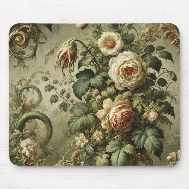 Fade to Grace - Gotisches Barock Mousepad (Vorne)