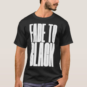 FADE zu schwarz T-Shirt