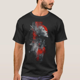 Faded Artist Graphic Print T-Shirt