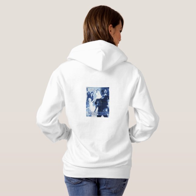 Faded Frequencies Hoodie (Schwarz voll)