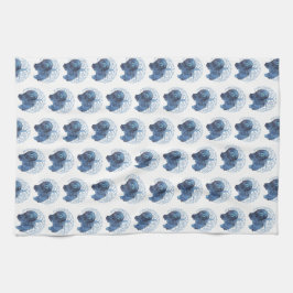 FADED GENES Chow Repeat Design TREM OF LIFE Geschirrtuch