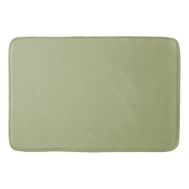 Faded Olive Green: Solid und einheitlich Badematte