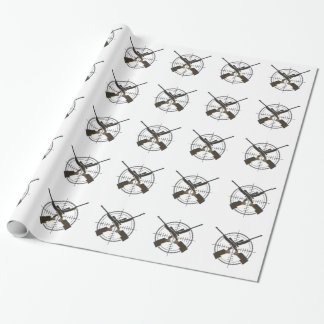 Fadenkreuz-Scharfschützegewehrjagd Geschenkpapier