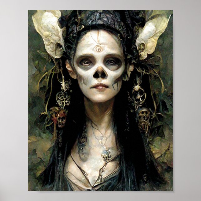 Fae Of Death 3 Dark Imaginaire Art Poster (Devant)