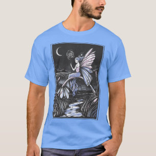 Faecore Fairy Night Fairycore Fantasy Magic Nature T-Shirt