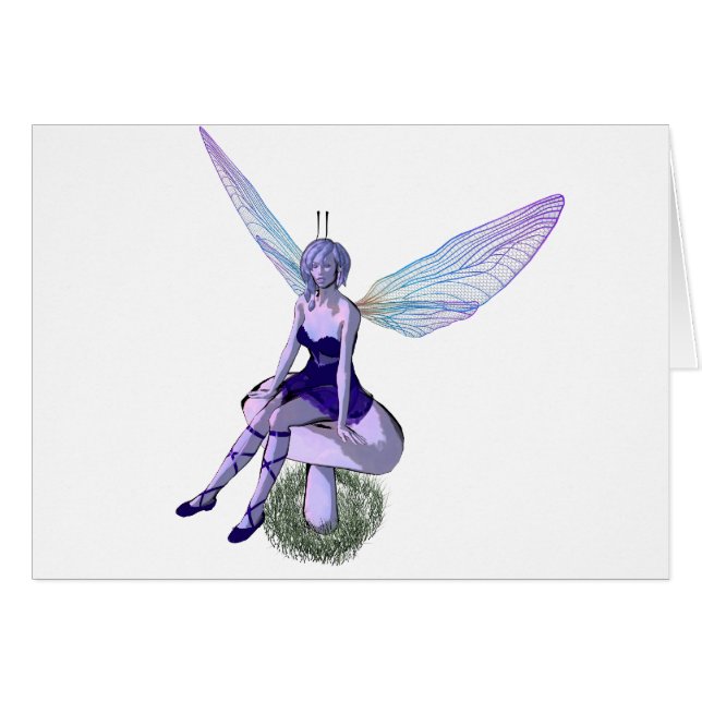 Faery - CARTE POUR NOTES (Devant horizontal)