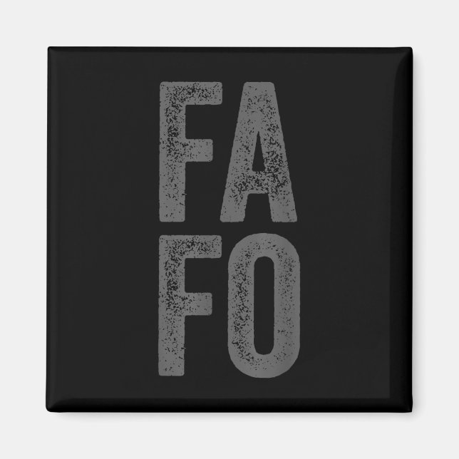 Fafo für weitere Informationen Magnet (Vorne)