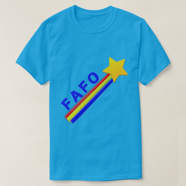FAFO Sie wissen T-Shirt (Design vorne)