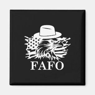 Fafo Trump US-Flagge, Donald Trump Fafo-Schild, f  Magnet