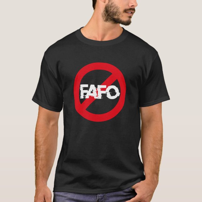 FAFO W Men's T-Shirt (Vorderseite)